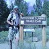 Zero at the Spooner Summit Trailhead sign